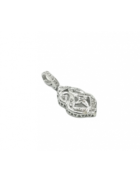 colgante oro blanco fiesta 2