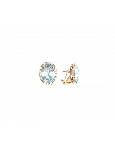 "Aquamarine" Earrings in... 2