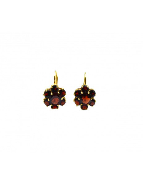 18K Gold and Garnet "Lia"...