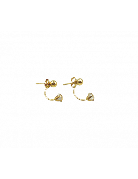 Pendiente "Kalo" Oro 18K