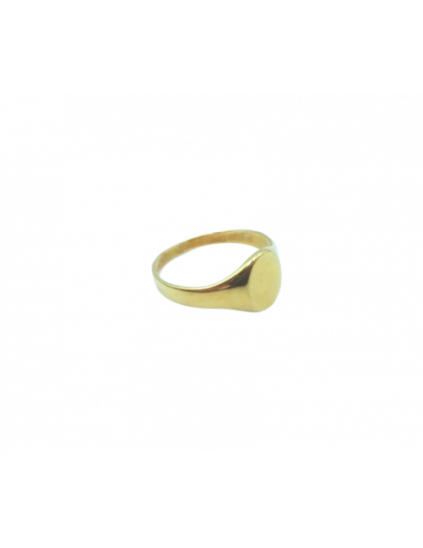18K Gold Seal "Circle" 2