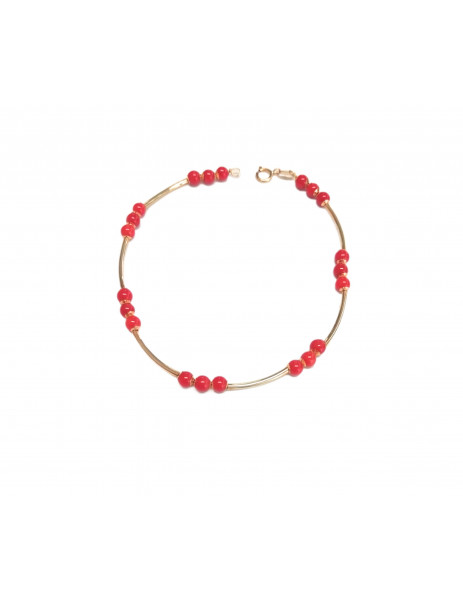 Pulsera "Coral" 18K 2