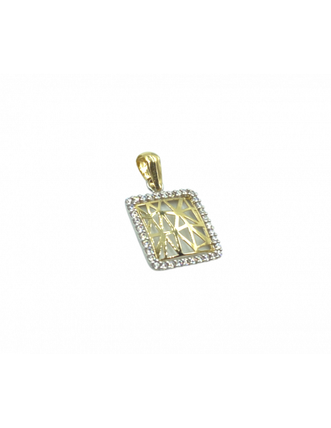 colgante oro blanco 2