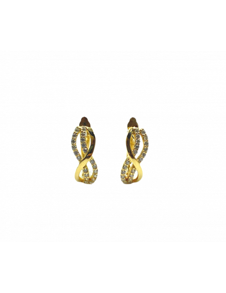 pendientes oro infinito