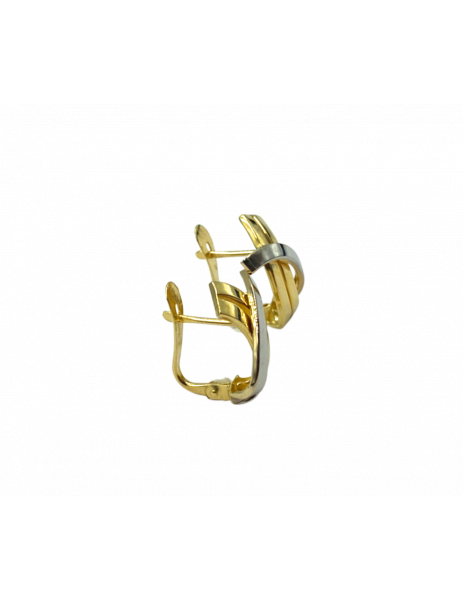 pendientes modernos oro 2