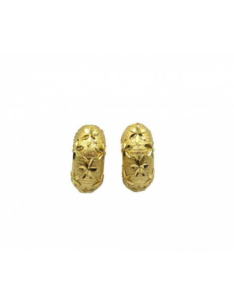 pendientes oro moderno