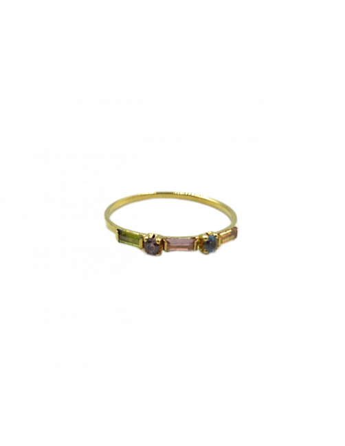 anillo colores oro