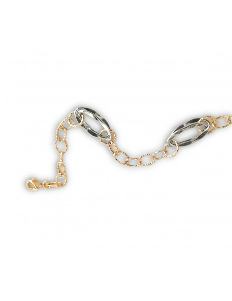 18K Gold combined link... 2