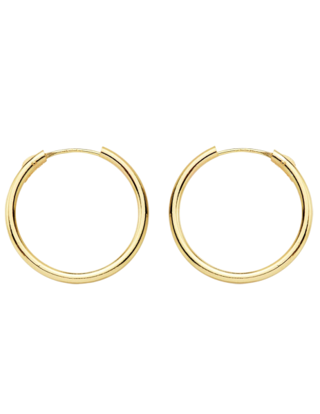 Aros "Criolla" redondo Oro 18K