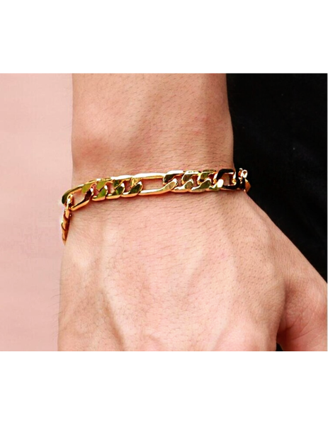 Pulsera Diseño Fígaro Oro 18K 2
