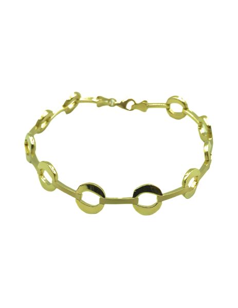 Link bracelet in 18K Gold