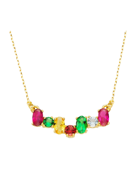 Choker "Seven Colors" with...