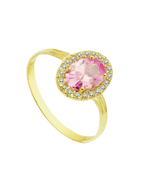 Sortija "Clara" Rosa de...