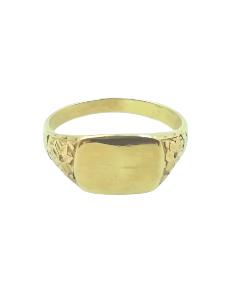 sello hombre oro