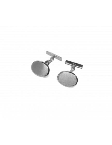 Cufflinks in 18K White Gold...