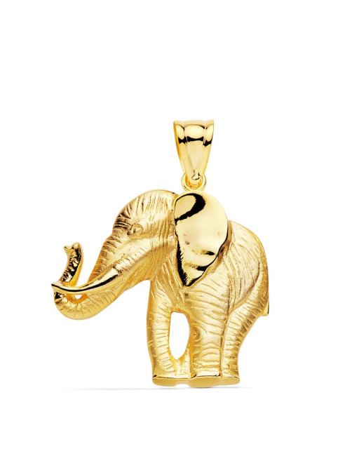 colgante de oro marbella elefante