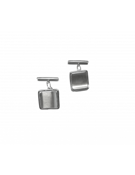 Gemelos en Oro Blanco 18K...