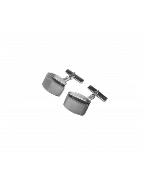 Cufflinks in 18K White Gold...