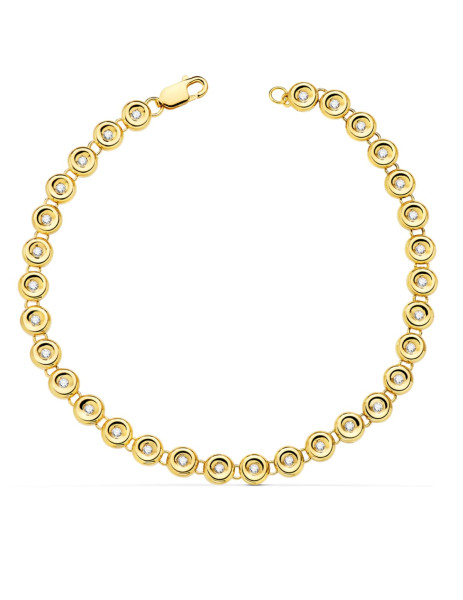 Riviere Bracelet in 18K...