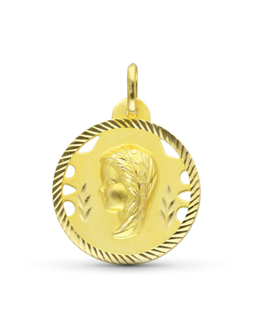 medalla comunion oro marbella