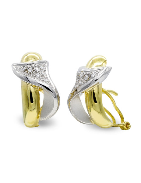 Two-tone ring in Gold 18K 2