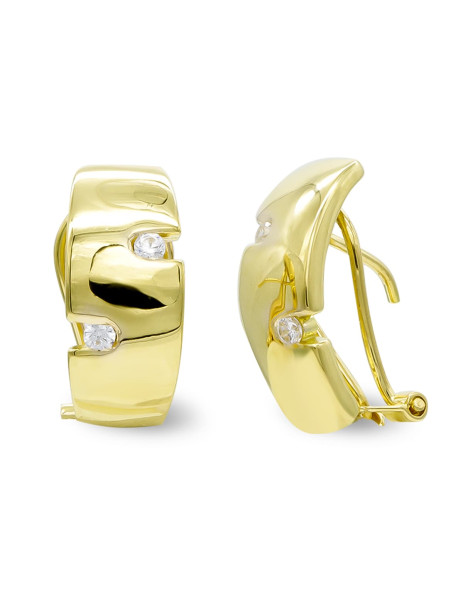 Earrings "Neptune" in 18K Gold