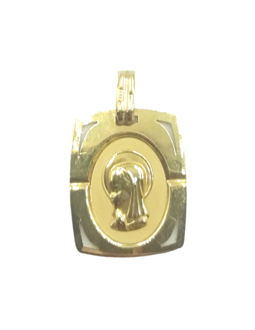 medalla comunion oro marbella