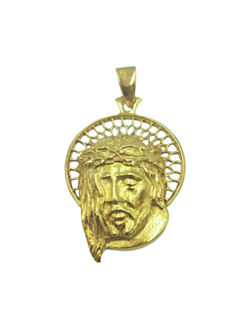 cabeza de cristo oro