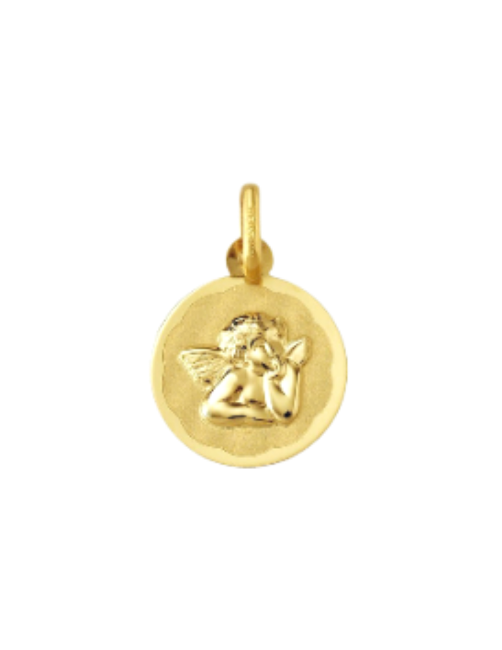 medalla angelito oro bebe marbella