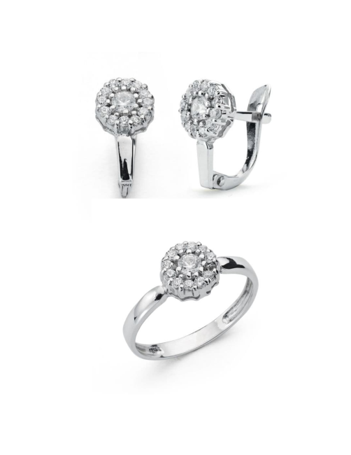 conjunto de comunion oro blanco estepona