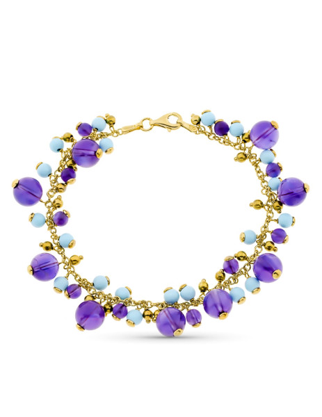 Fine Turquoise and Amethyst...