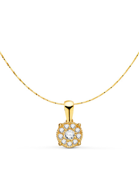 18K gold and diamond choker 2