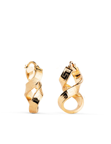 Pendientes de aro espiral... 2