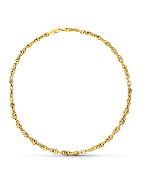 18K Gold Link Choker