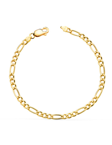 Pulsera Diseño Fígaro Oro 18K