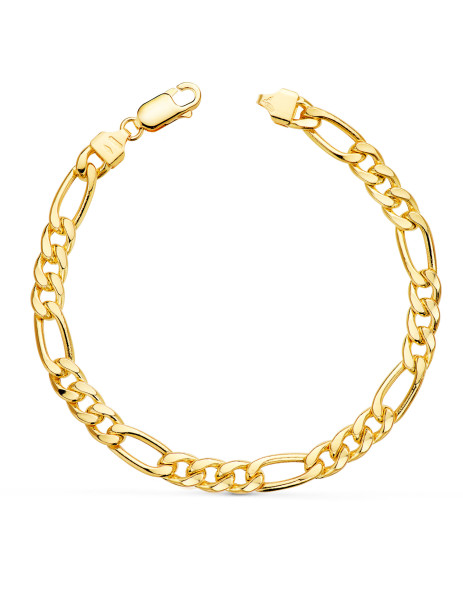Pulsera Diseño Fígaro Oro 18K