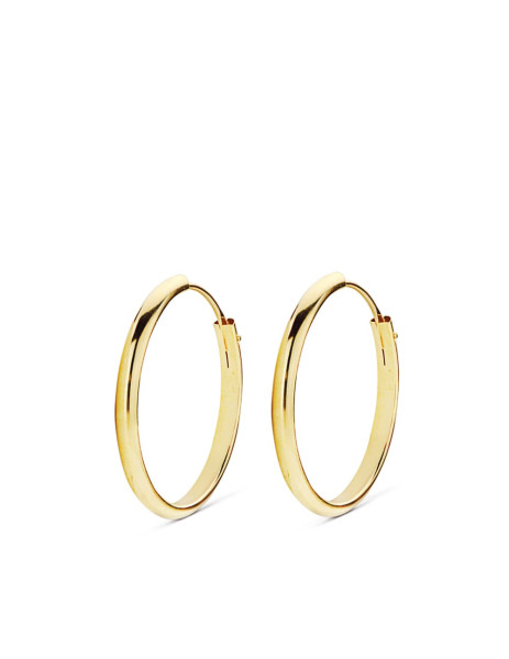 Aros "Criolla" redondo Oro 18K 2