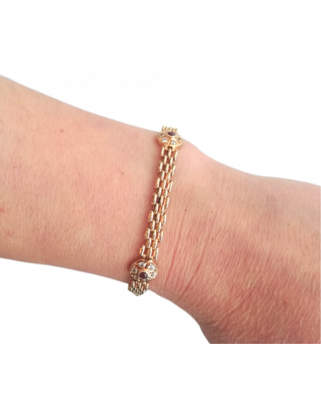 Bracelet "Panther Garnet"... 2