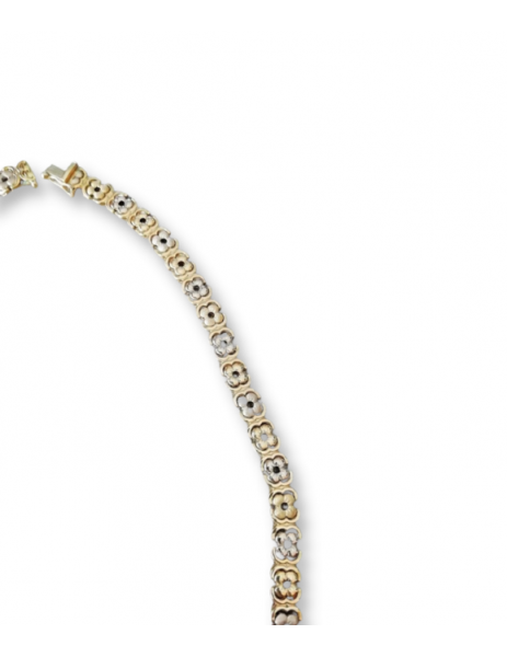 gargantilla oro flores 2