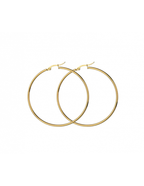 Hoops "Criolla" round Gold 18K