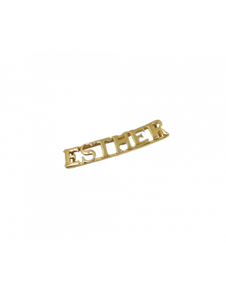 Colgante "Nombre" Esther... 2