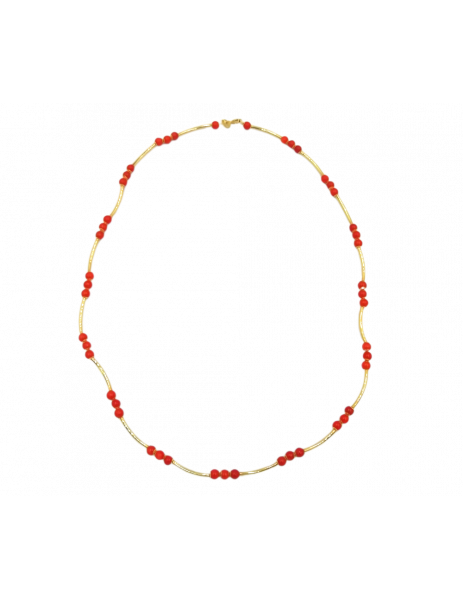 Choker "Coral" Gold 18K