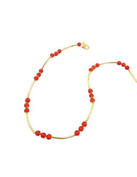 Choker "Coral" Gold 18K 2