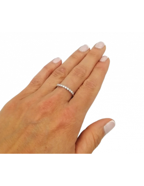 Ring "Nine" White Gold 18K 2