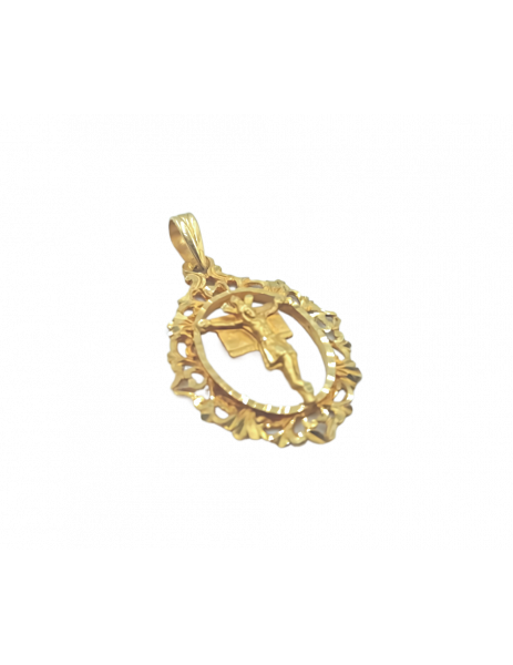 Pendant with carved fence... 2