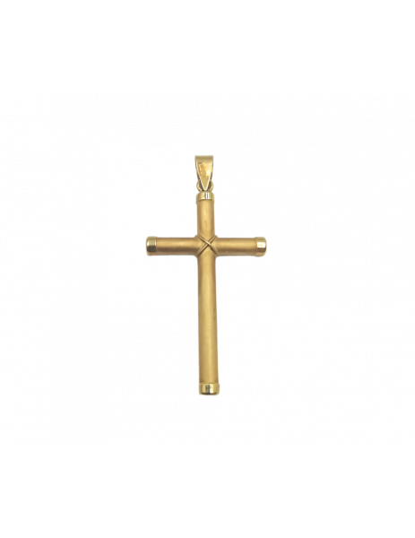 "Knot" Cross in 18K Gold