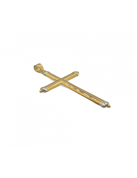 "Combined" Cross in 18K... 2