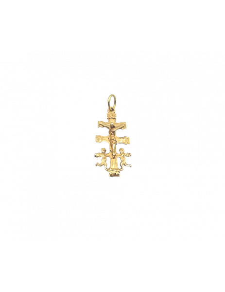 Caravaca Gold Cross 18K 2
