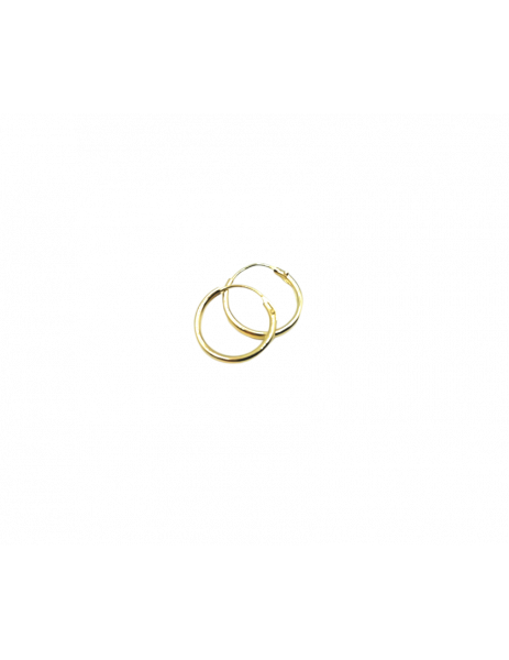 Aros "Criolla" redondo Oro 18K 2