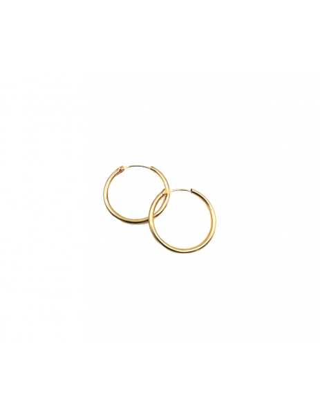 Aros "Criolla" redondo Oro 18K 2